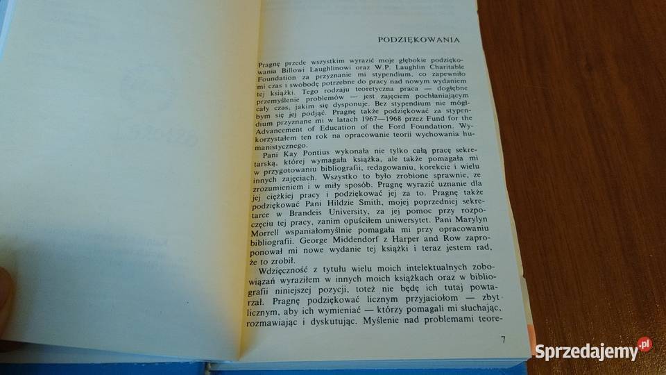 Motywacja i osobowość  Abraham H Maslow Twarda psychologia, socjologia pomorskie Gdańsk