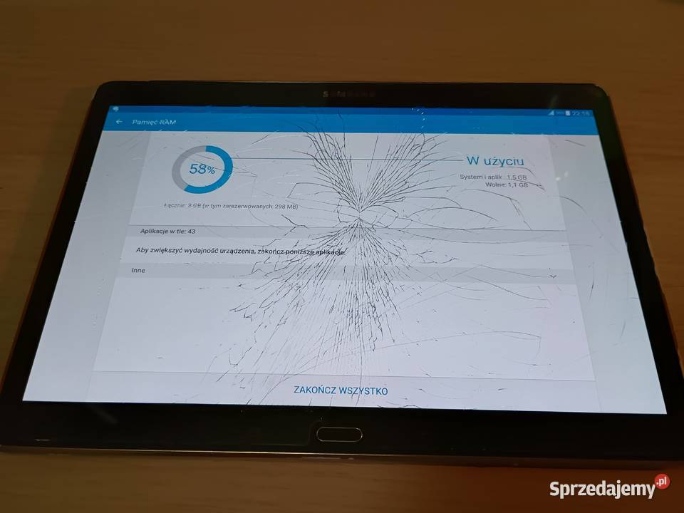 Tablet Samsung Galaxy Tab S 105 LTE SMT805 16 GB Kraków