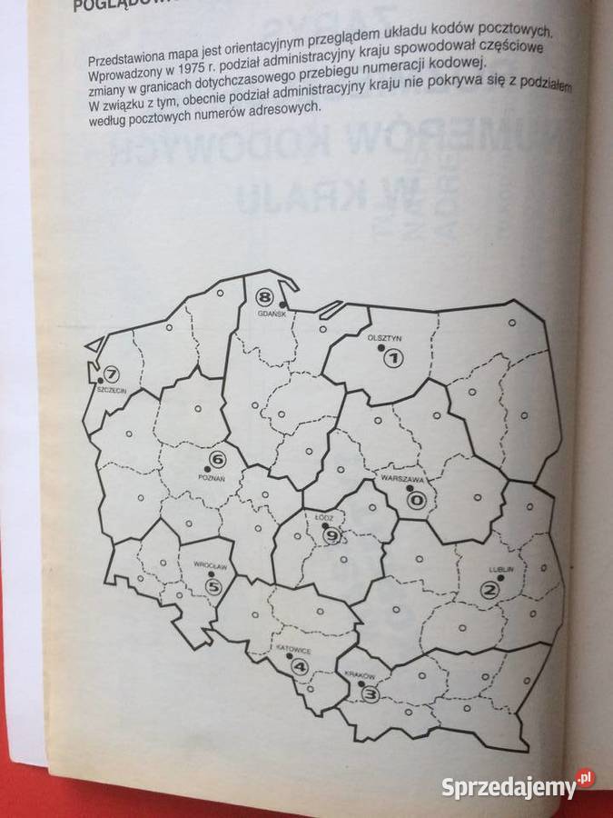2843 Oficjalny Spis Pocztowych Numerów Antykwariat Szczecin sprzedam