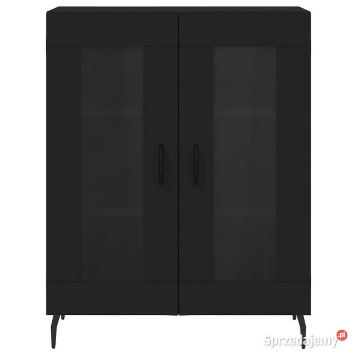 Szafka czarna 695x34x90 materiał drewnopochodny Warszawa