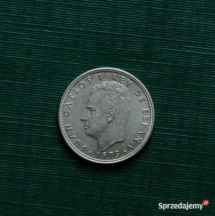 HISZPANIA 5 peset 1975r 78 w gwiazdce śląskie