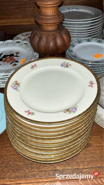 Talerzyk deserowy Eschenbach Bavaria Elfenbein Gdańsk