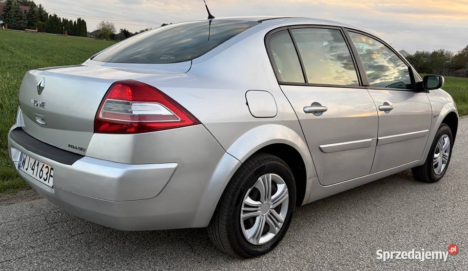 Renault Mgane Sedan 2007 16 Benzyna Silnik Wieliszew sprzedam