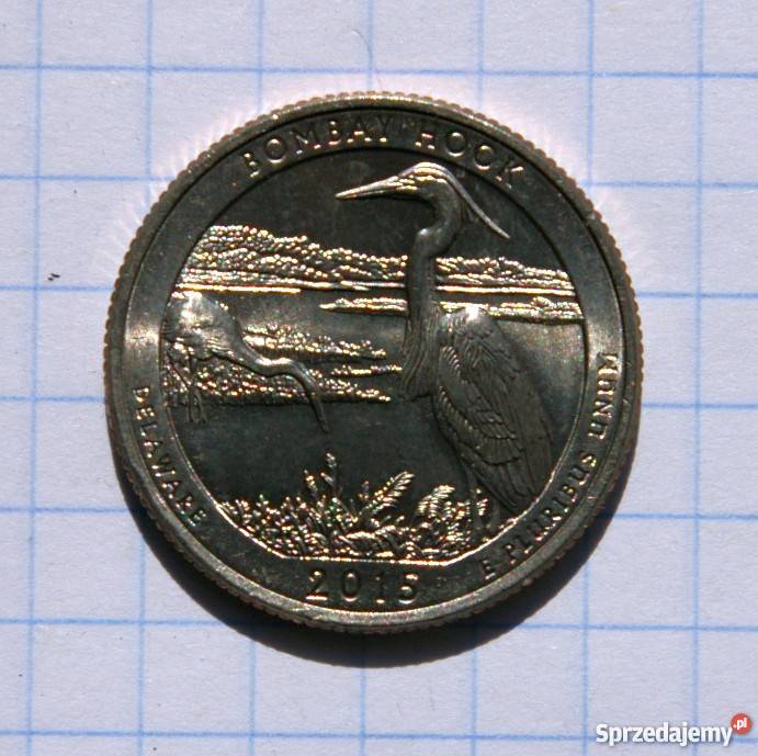 25 CENTÓW QUARTER DOLLAR 2015 P USA Piszczac