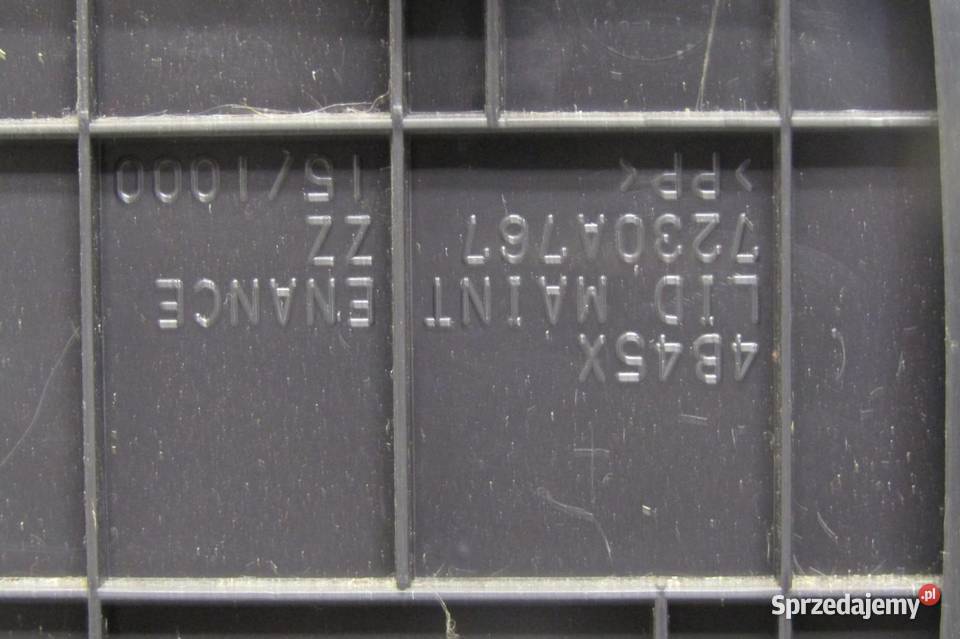 BOCZEK TAPICERKA BAGAŻNIKA LEWY TYŁ MITSUBISHI