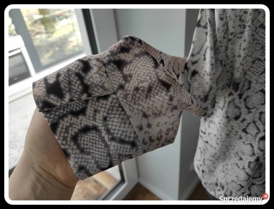Look bluzka koszula rękaw 34 rozmiar 42 XL biały Odzież damska Płock