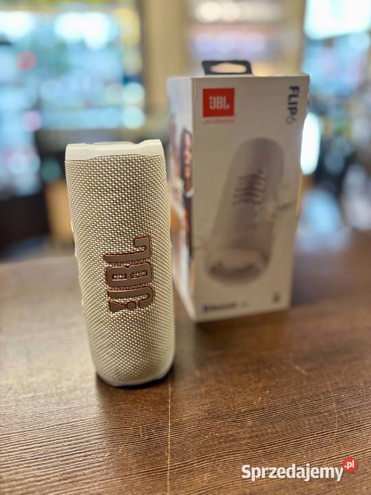 Głośnik przenośny JBL Flip 6 biały 30 W