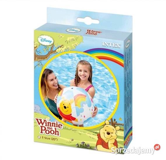 Piłka plażowa Intex Kubuś Puchatek Lublin