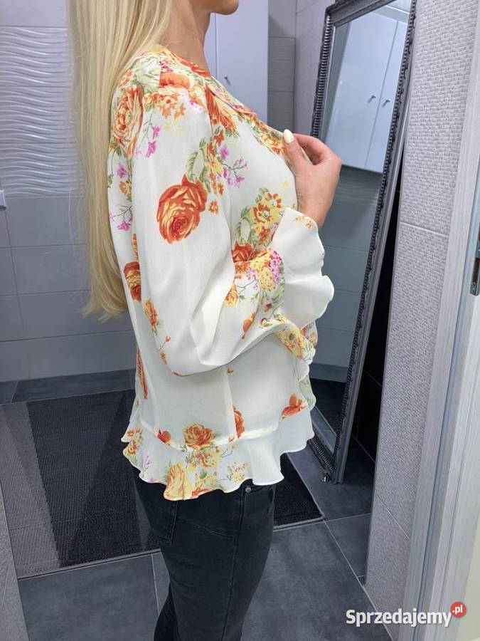 Nowa narzutka boho kwiaty Caren Pfleger Kwiatki Nisko
