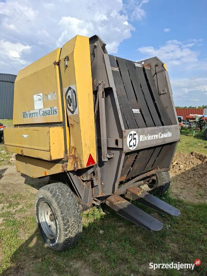 Prasa rolująca rivierre casalis rc115 nieuszkodzony Rolujące (belujące) Radzyń Podlaski sprzedam