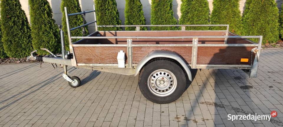 Przyczepka przyczepa Saris HN 1500 250X125 Opony towarowe Milicz