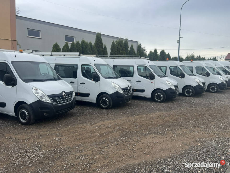Renault Master L3H2 Brygadówka 7Osób Klima Opoczno