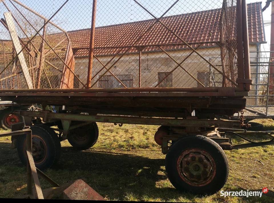 Przyczepa do bel przyczepa do traktora z kiprem niskopodłogowe zachodniopomorskie Nowogard sprzedam