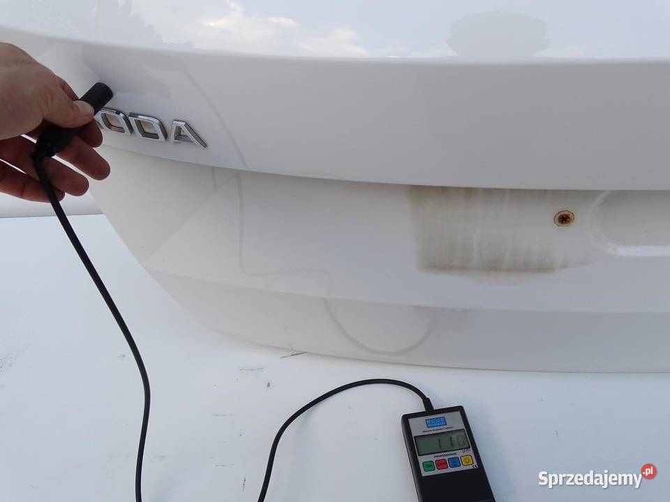 KLAPA TYŁ TYLNA BAGAŻNIKA SZYBA LF9E SKODA FABIA osobowe