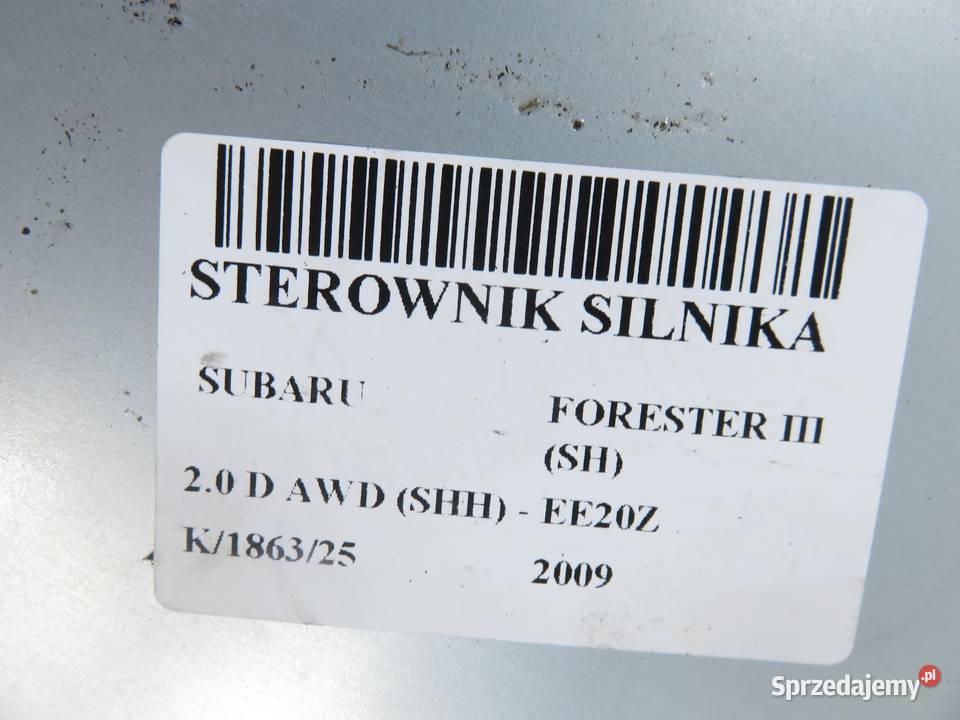 STEROWNIK SUBARU FORESTER III SH 20 D AWD