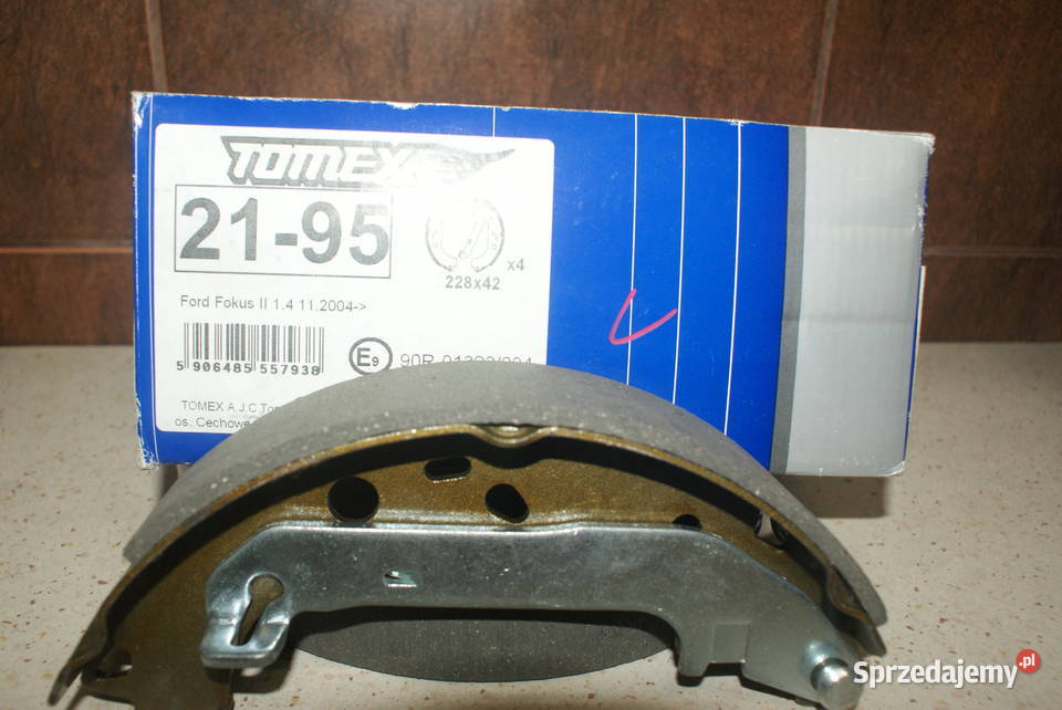 2195 TOMEX brakes SZCZĘKI HAMULC FORD FOCUS II Białobrzegi