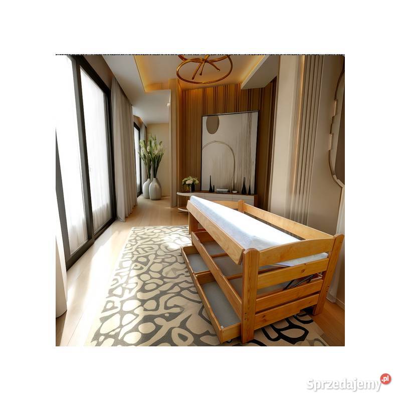 Łóżko ARENA wysokie z otwieranym pojemnikiem i Prudnik