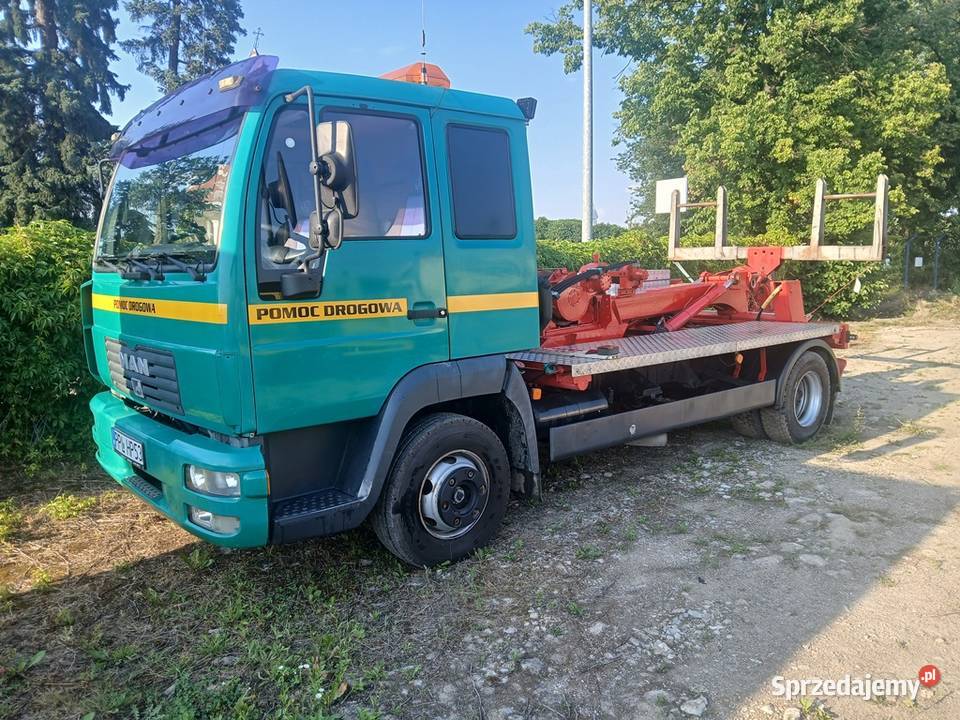 Man Holownik pomoc drogowa 409000km sprzedam