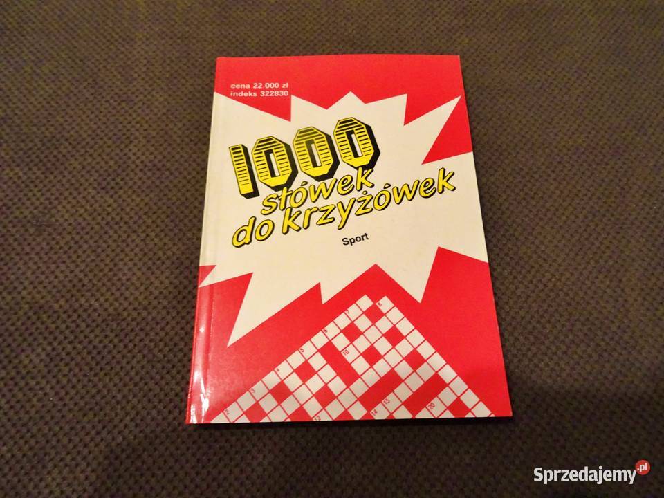 1000 SŁÓWEK DO KRZYŻÓWEK 4 Częstochowa