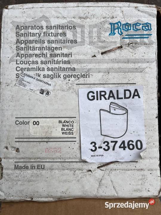 Roca Giralda Półpostument do Umywalki Biały Nowy mazowieckie Konstancin-Jeziorna