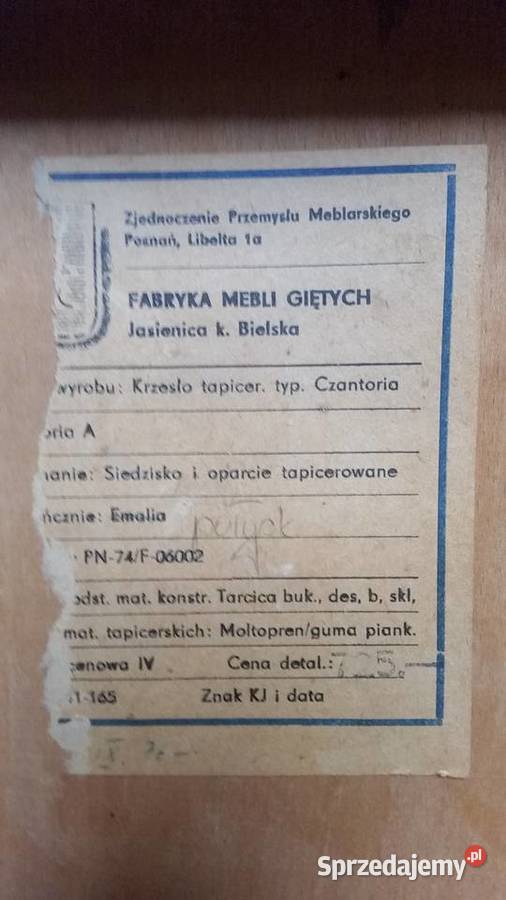 7 KRZESEŁ lite drewno z miekimi obiciami Chełmiec