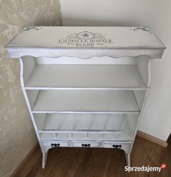 Szafka komoda witryna shabby chic 115cm Łazienkowe Wrocław