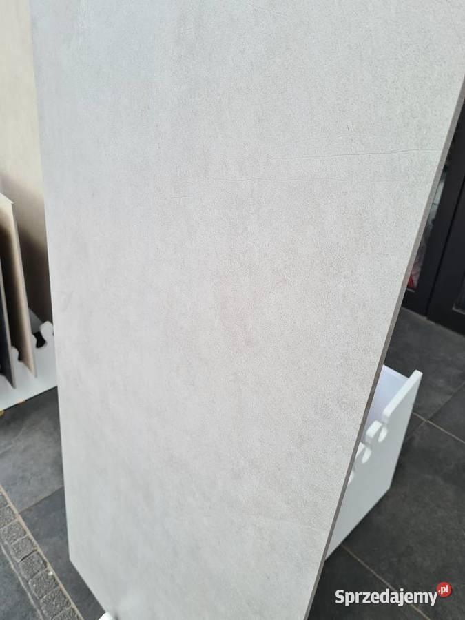 Płytki gres QUBUS GREY mat 60X120 gat 2 Opoczno