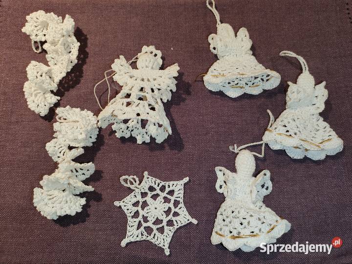 Ozdoby Świąteczne szydełkowe ozdoby Bielsko-Biała