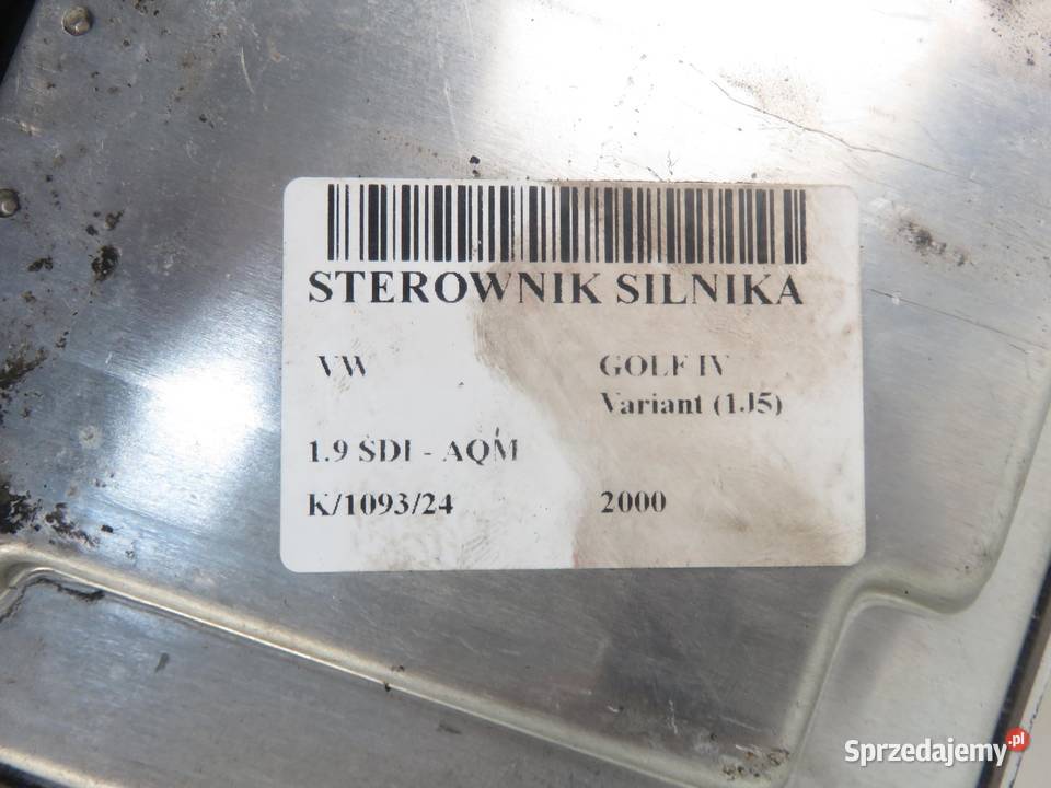 STEROWNIK VW GOLF IV 19 SDI 038906012J