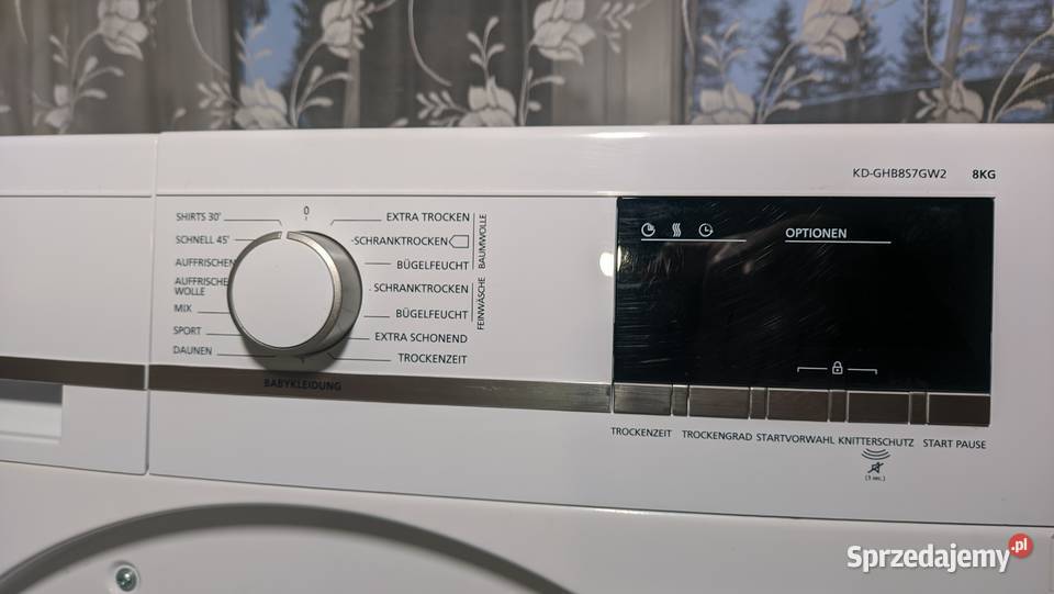 Suszarka kondensacyjna z pompą ciepłą Sharp 8 Pralki i suszarki Dobrzyń nad Wisłą