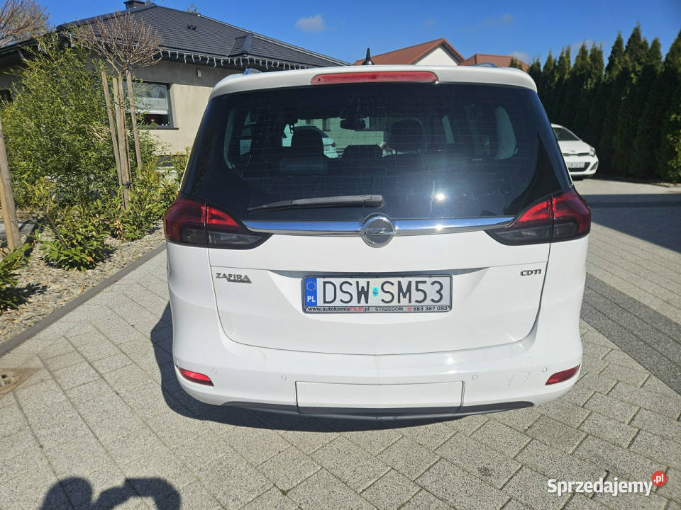 Opel Zafira 20 165 7 osobowy bagażnik na rowery 165KM