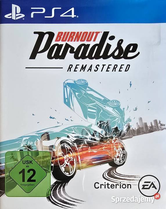 BURNOUT PARADISE REMASTERED PLAYSTATION 4 4 5 Kraków sprzedam