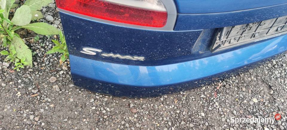 FORD S TYLNA KLAPA BAGAŻNIKA TYŁ NIEBIESKA Rudziniec