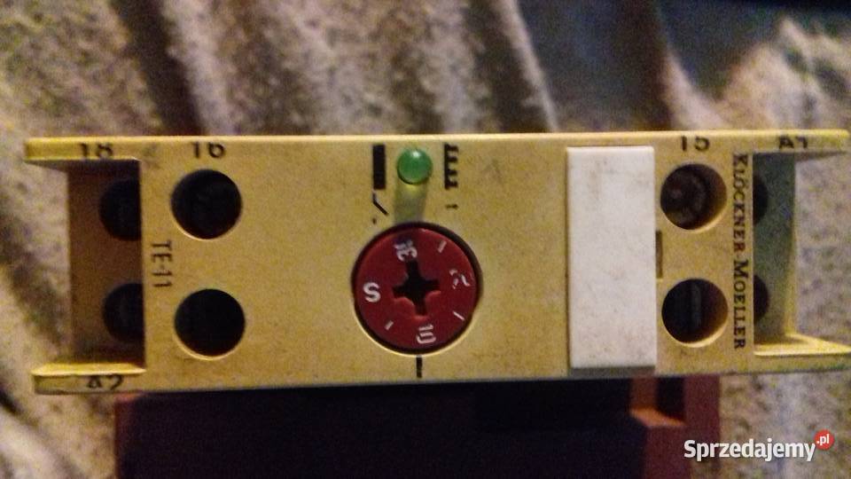 2x PRZEKAŹNIK CZASOWY KLCKNERMOELLER TE11 Poznań