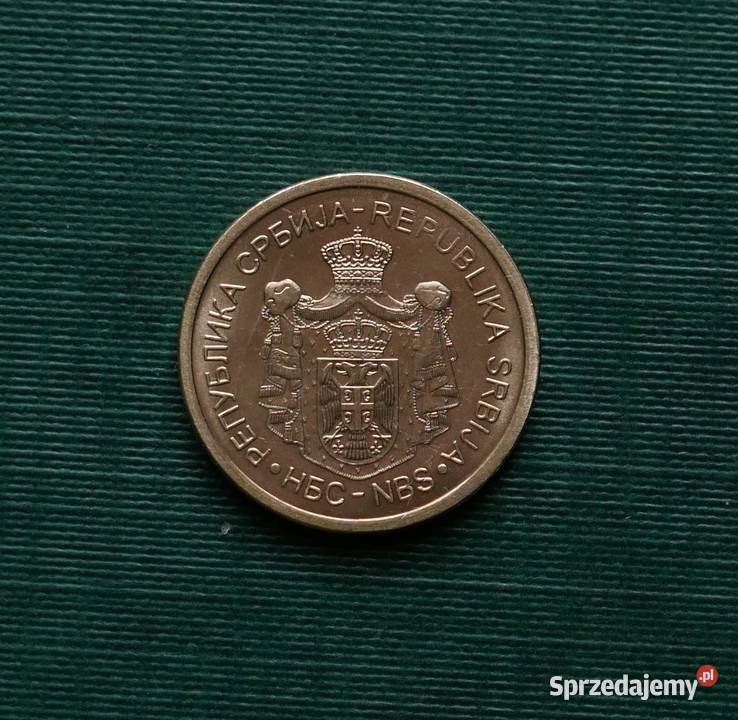 SERBIA 5 dinarów 2018r Gliwice
