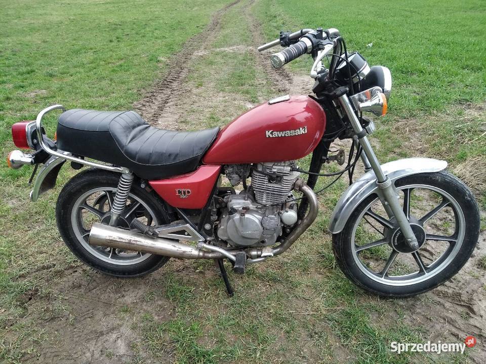 Kawasaki KZ 250 Sobieska Wola Pierwsza