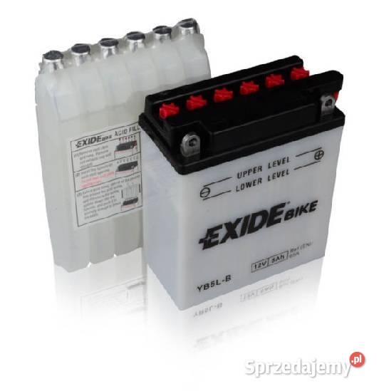 Akumulator motocyklowy 5Ah 65A EXIDE EB5LB YB5LB Akumulatory motocyklowe Legionowo