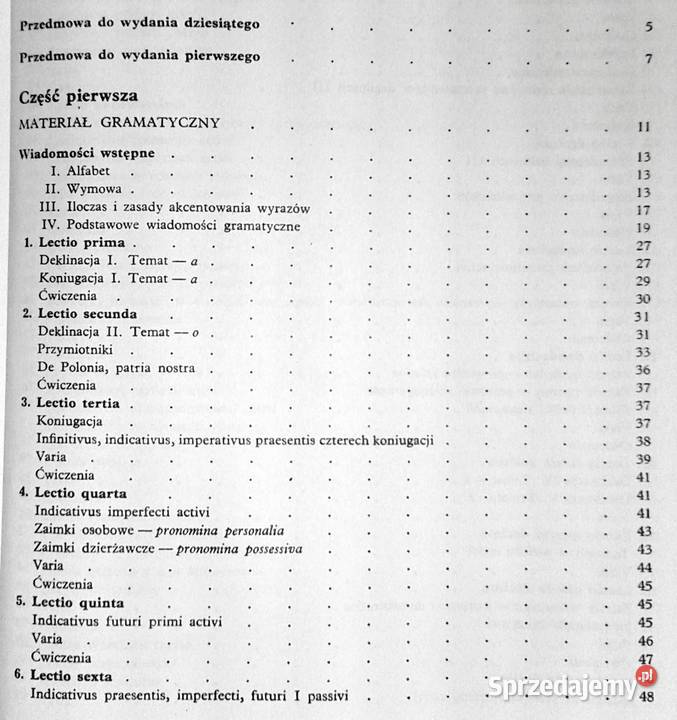 Język łaciński Oktawiusz Jurewicz Lidia miękka Chełm