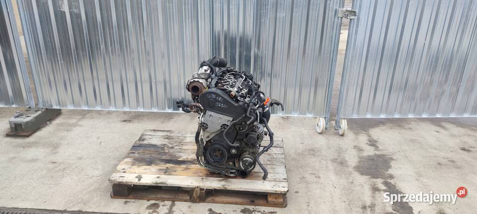 SILNIK KOMPLETNY AUDI VW SEAT SKODA 16 TDI CAYC Przystajń