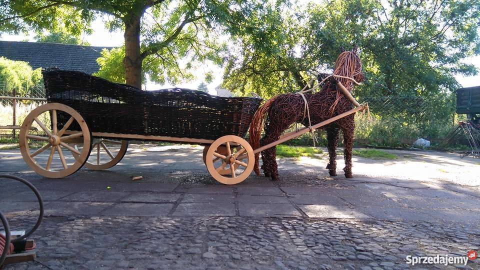 Koń z wozem Łupowo