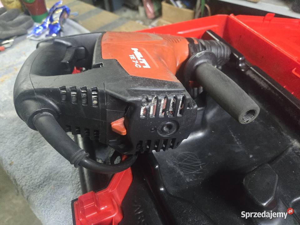Młotowiertarka Hilti TE 7 C WALIZKA STAN Wiertarki i wkrętarki Tarnowskie Góry