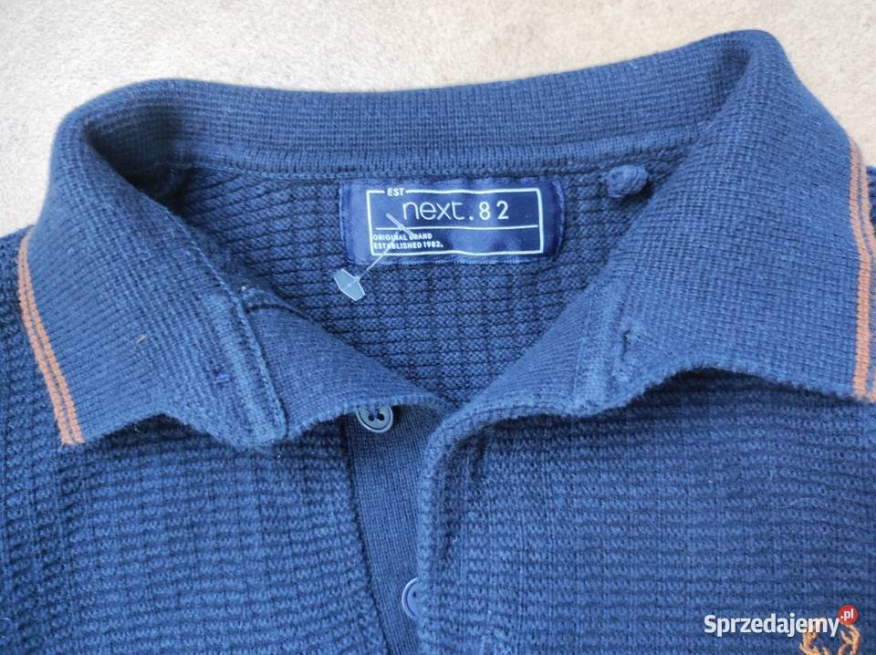 next seterek dziecięcy bluza polo z Swetry