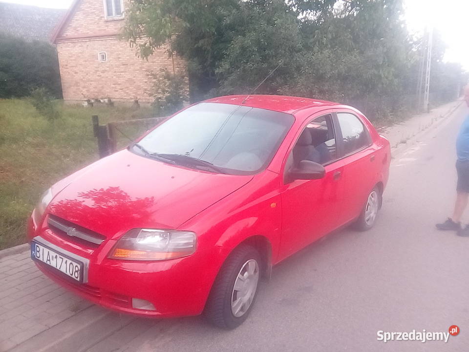 Samochód osobowy Chevrolet Aveo podlaskie Suraż