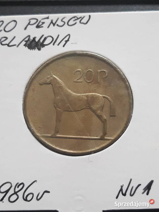 20 Pensów Irlandia 1986 r 1 Konin sprzedam