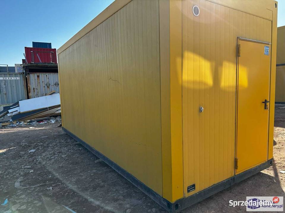KONTENER BIUROWY SZATNIA ZAPLECZE BUDOWY