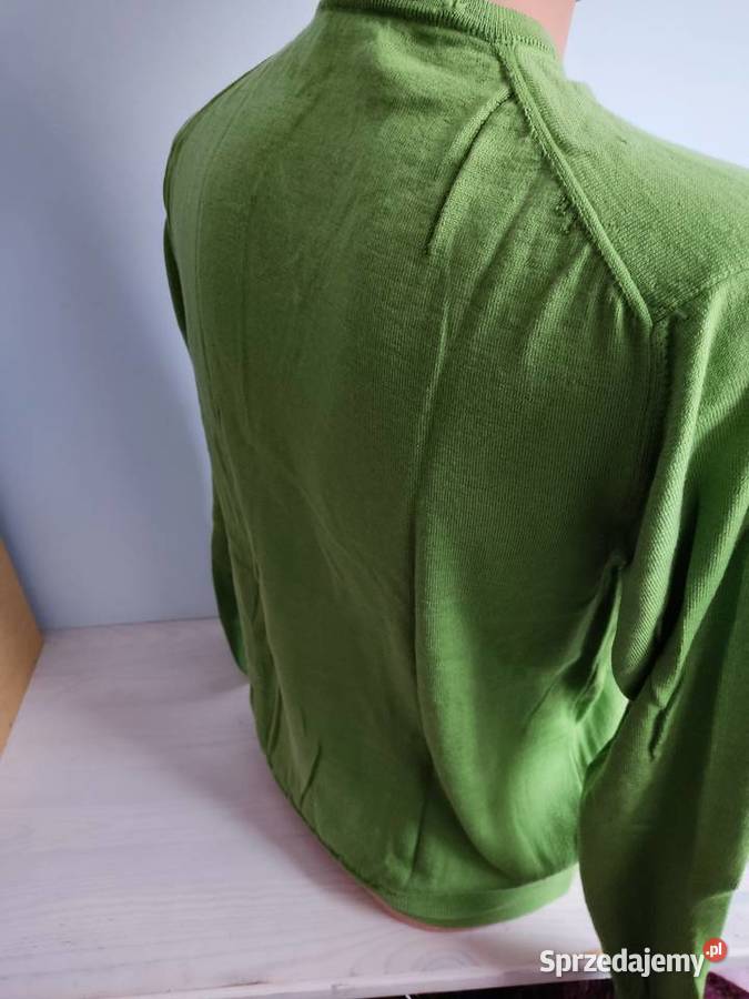Sweter serek Fred Perry zielony opolskie Głuchołazy