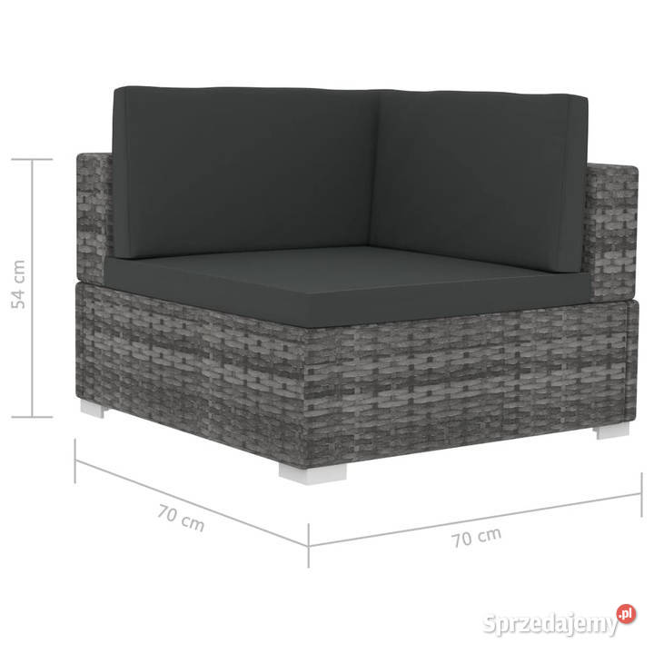 3częściowa sofa do ogrodu z poduszkami Warszawa sprzedam