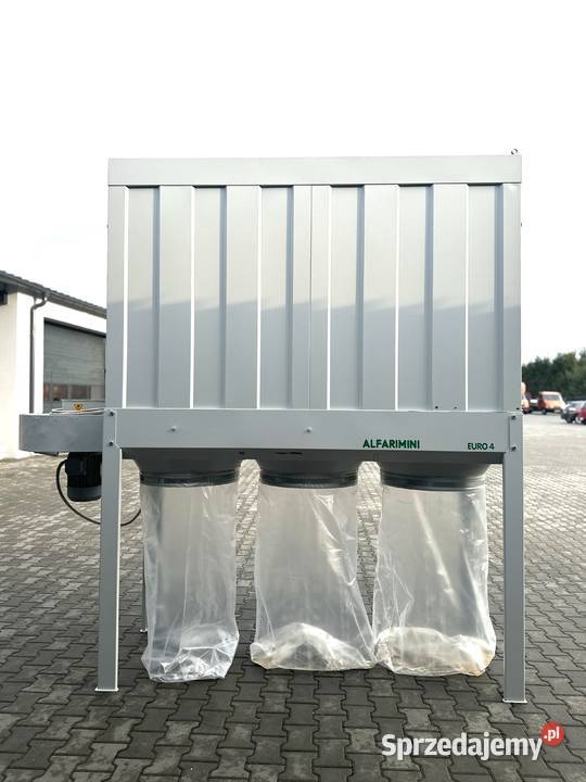 Odciąg trocin 3 workowy ALFARIMINI Euro4 55 kW Łabuńki Pierwsze sprzedam