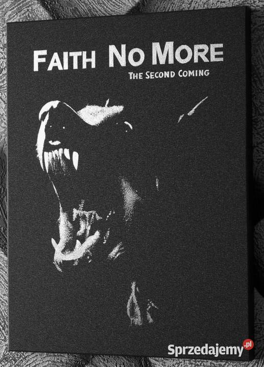 Faith No More Obraz ręcznie grawerowany na