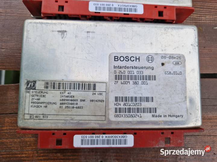 STEROWNIK INTARDER MAN BOSCH 0260001033 ciężarowe
